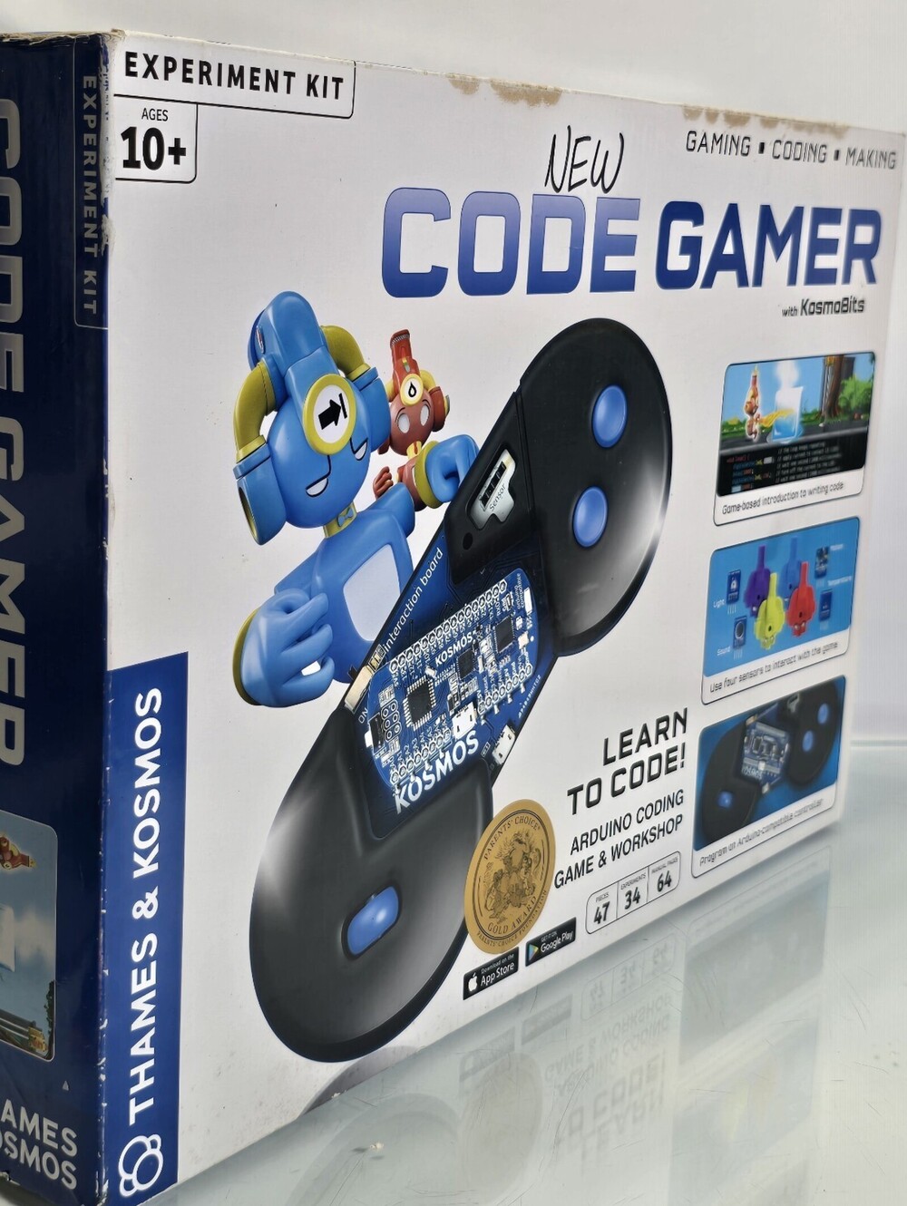 NEW Thames & Kosmos Code Gamer KosmoBits Arduino Coding Experiment Kit STEM - Picture 2 of 6